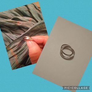 🎈5/$25 3 Band Silver Ring!